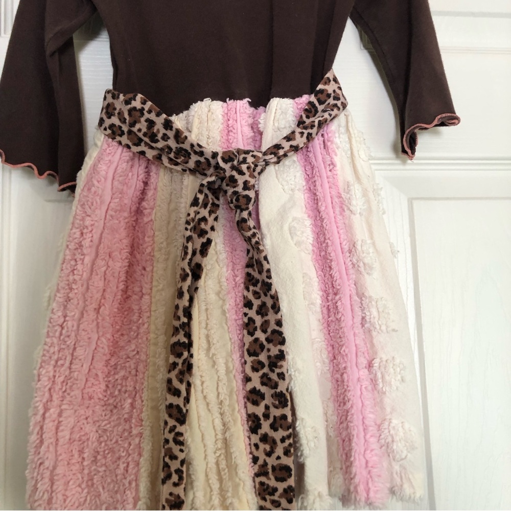VTG Y2K My Vintage Baby Collections by Jessica Chenille Boutique Dress Made USA - Picture 9 of 13